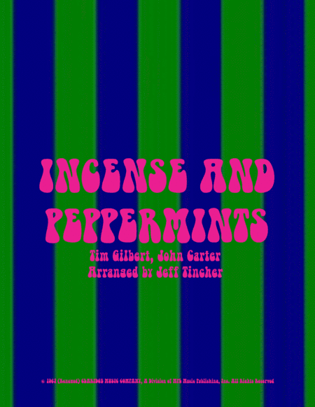 Incense And Peppermints (arr. Jeff Tincher)