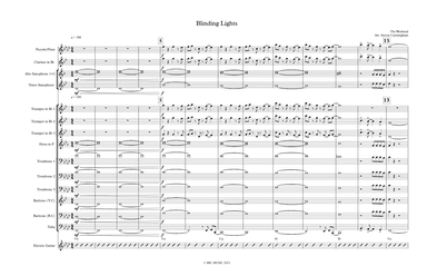 Blinding Lights (arr. Steven Cunningham)