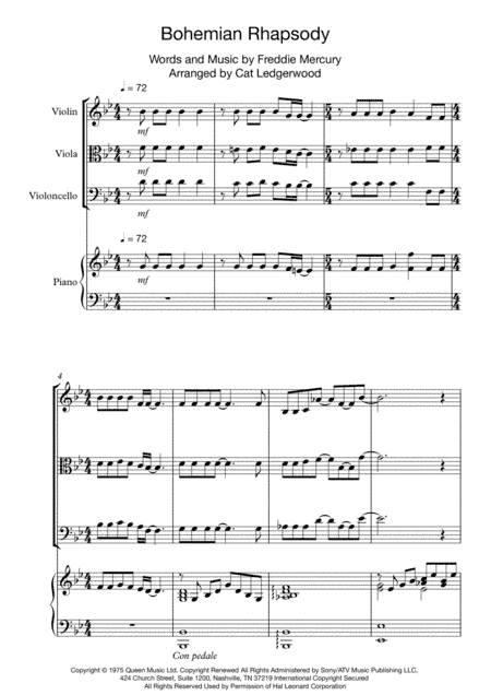 Bohemian Rhapsody (arr. Cat Ledgerwood)