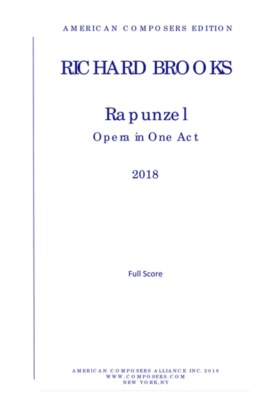 [Brooks] Rapunzel