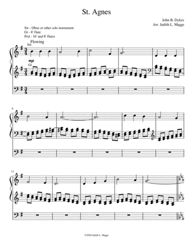 St. Agnes (Organ solo) (arr. Judith L. Maggs)