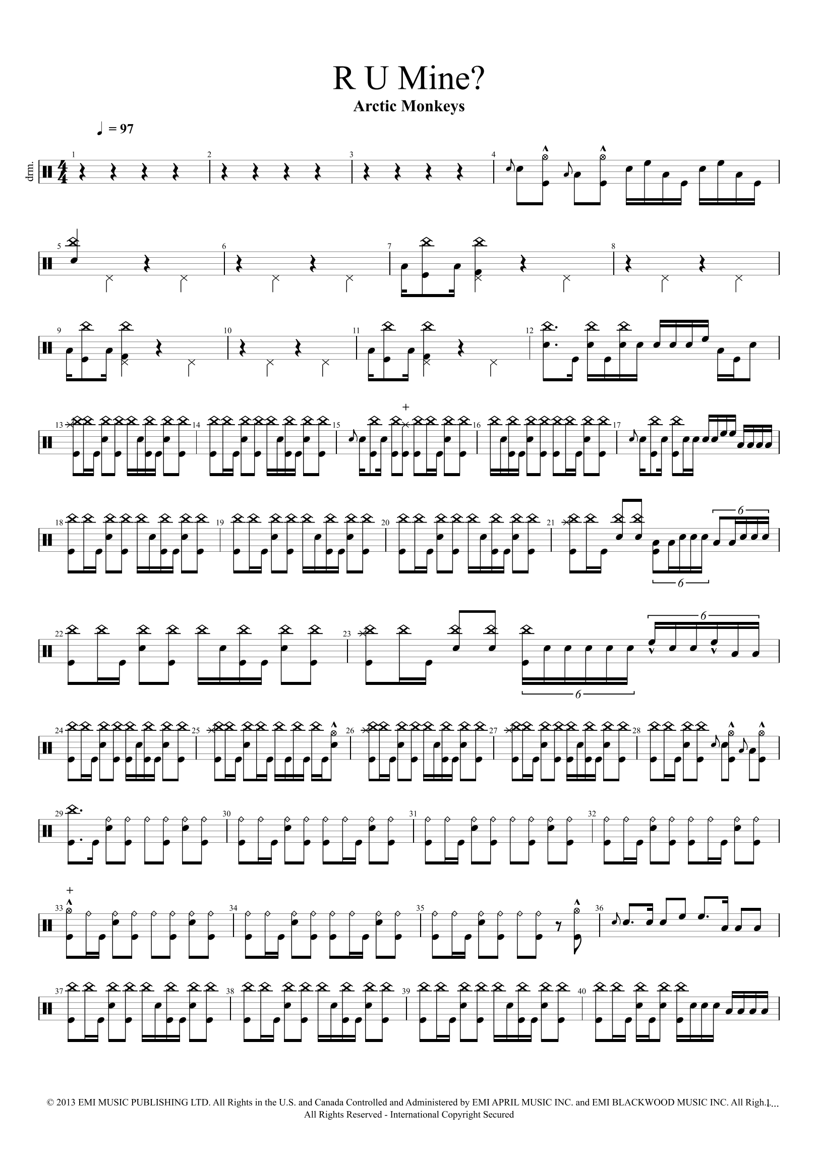 R U Mine? (arr. Cyril Mayer)
