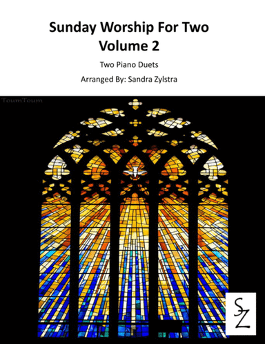 Sunday Worship For Two, Volume 2 (late intermediate to early advanced 2 piano duets) (arr. Sandra Zylstra)