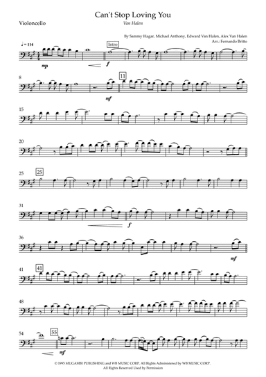 Can't Stop Loving You (arr. Fernando Britto)