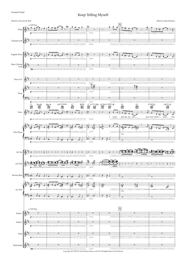 Keep Telling Myself - Score Only