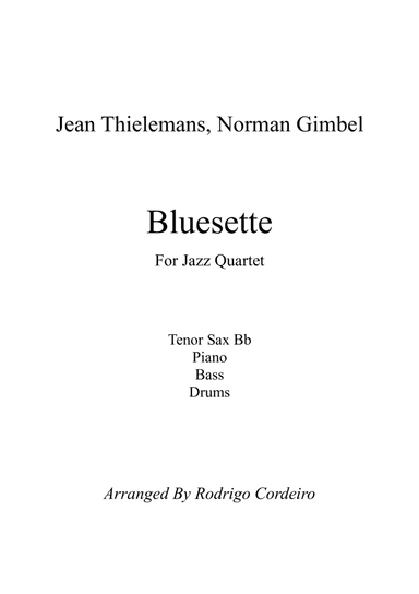 Bluesette (arr. Rodrigo Cordeiro)