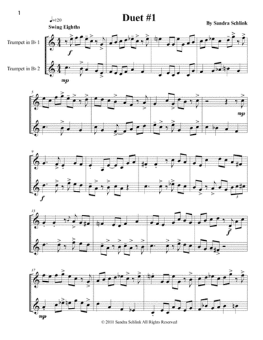 Jazz & Classical Trumpet Duets