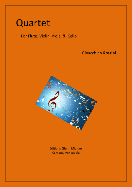 Flute Quartet for flute, violin, viola & cello (arr. Glenn Michael)