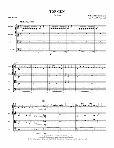 Top Gun Anthem (arr. John M. Pasternak)