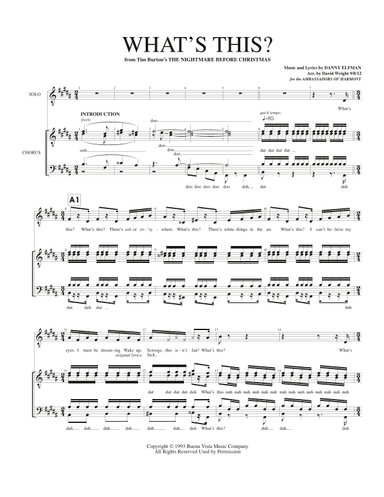 What's This? (arr. David Wright)