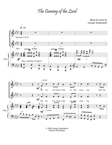 The Coming of the Lord