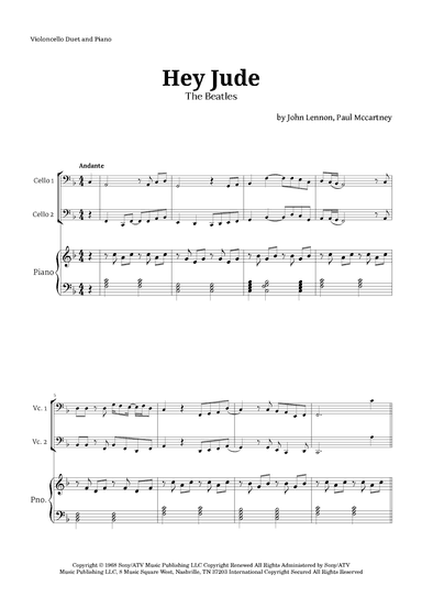 Hey Jude (arr. Langanho)