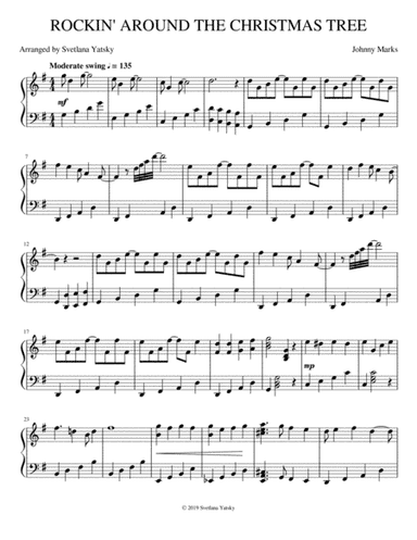 Rockin' Around The Christmas Tree (arr. Svetlana Yatsky)