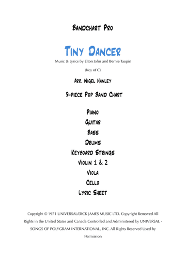 Tiny Dancer (arr. Nigel Hanley)