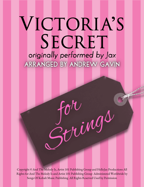 Victoria's Secret (arr. Andrew Gavin)