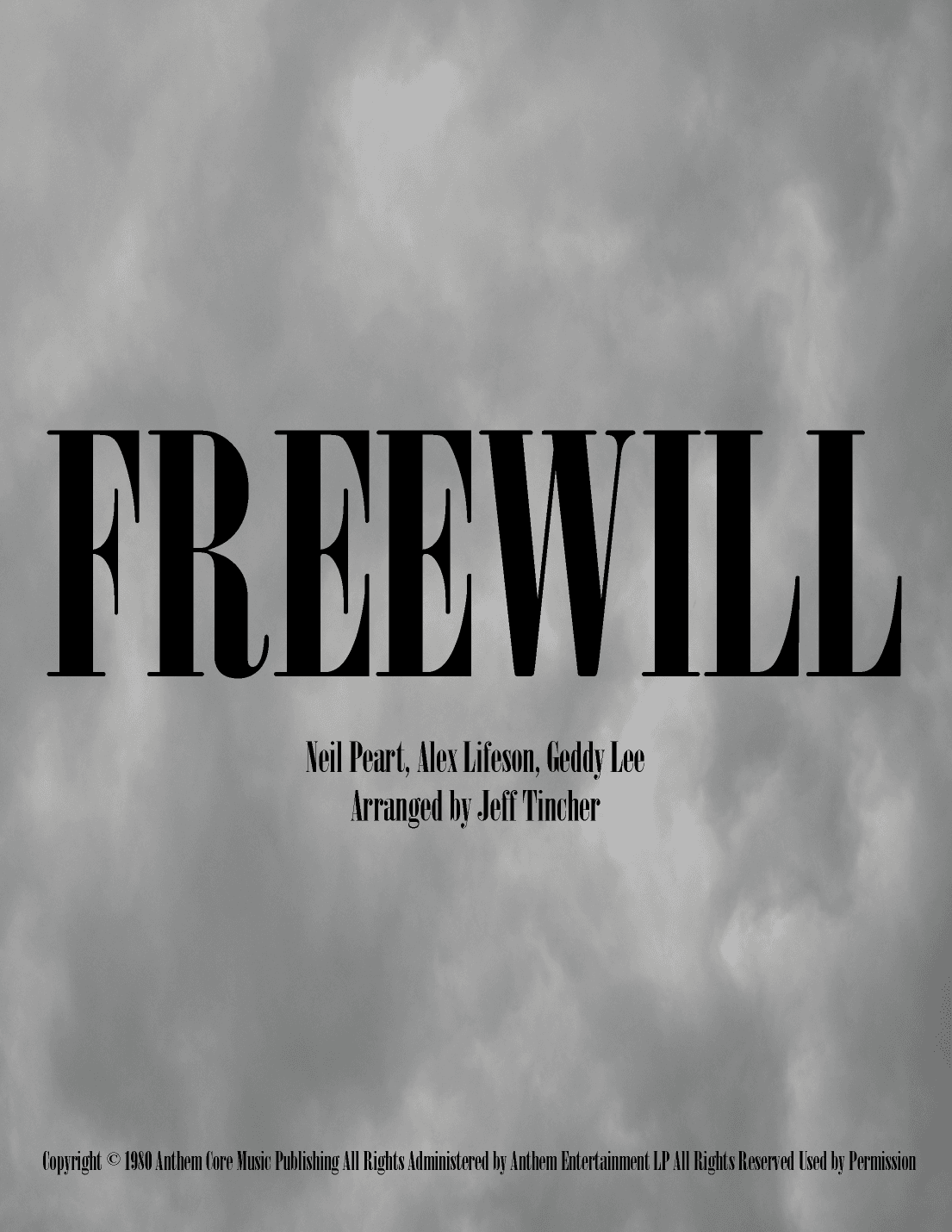 Freewill (arr. Jeff Tincher)