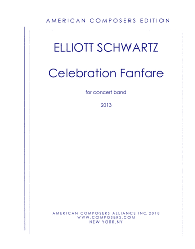 [Schwartz] Celebration Fanfare