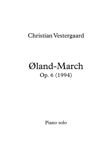 Øland-March