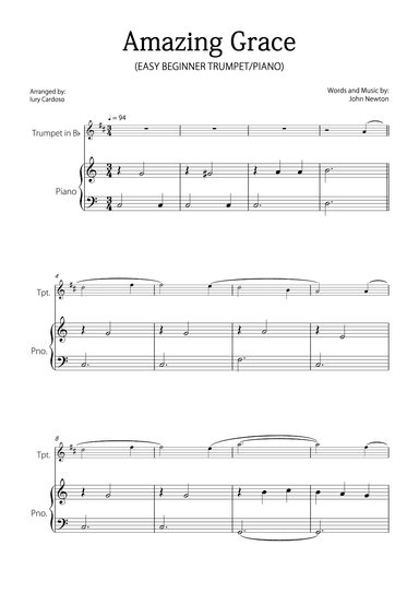 Amazing Grace (arr. Iury Cardoso)
