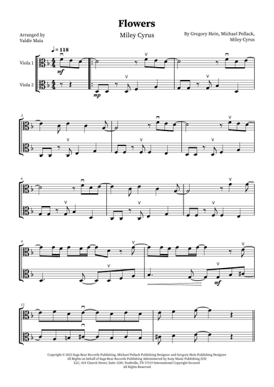 Flowers (arr. Valdir Maia)