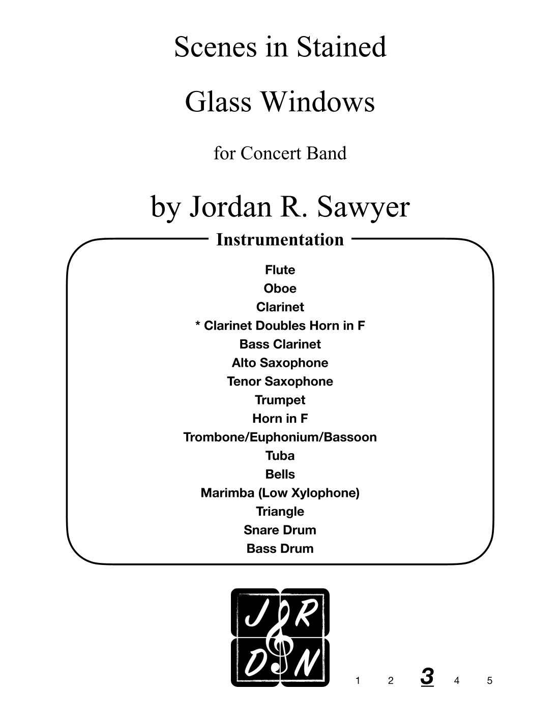Scenes in Stained Glass Windows