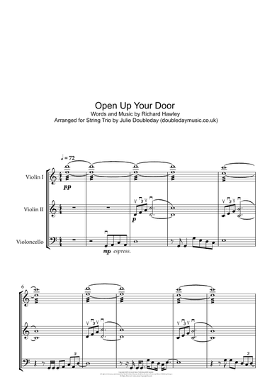 Open Up Your Door (arr. Julie Doubleday)