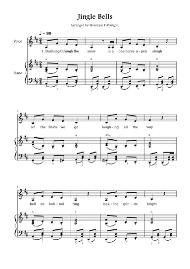 Jingle Bells (arr. Henrique F Mangoni)