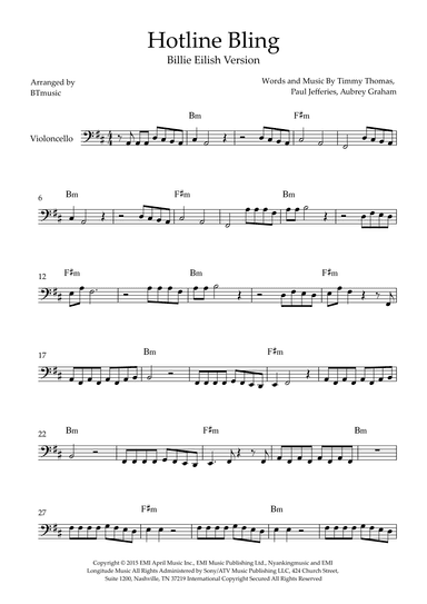 Hotline Bling (arr. BTmusic)