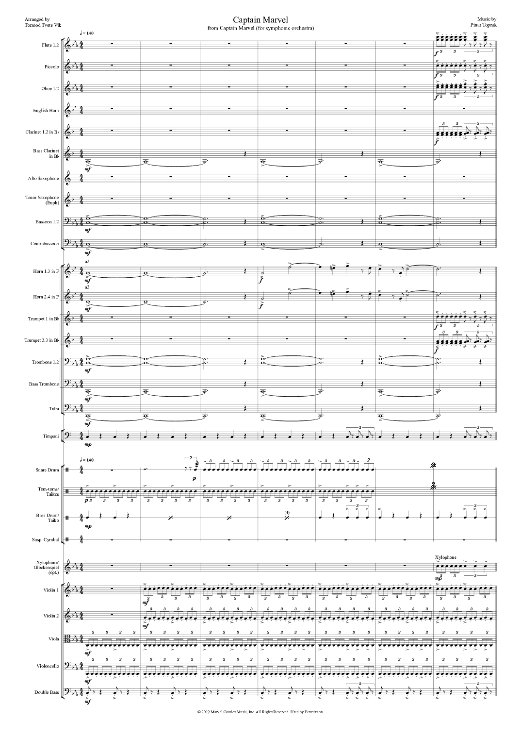 Captain Marvel (arr. Tormod Tvete Vik)