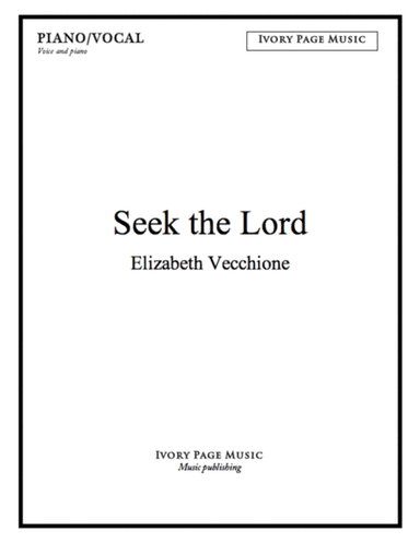 Seek the Lord