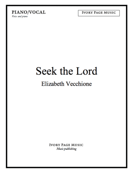 Seek the Lord