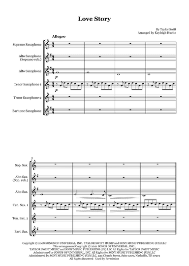 Love Story (arr. Kayleigh Huelin)