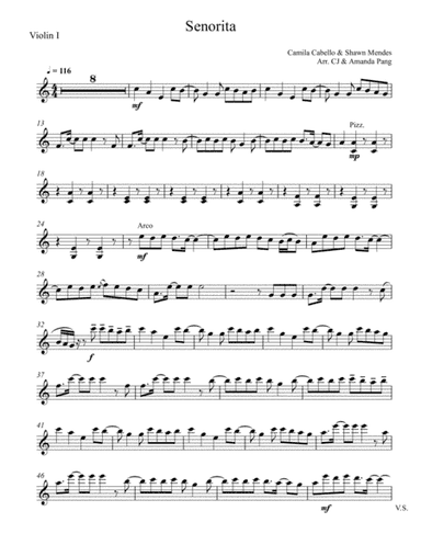 Senorita (arr. CJ Kanjilal, Amanda Pang)