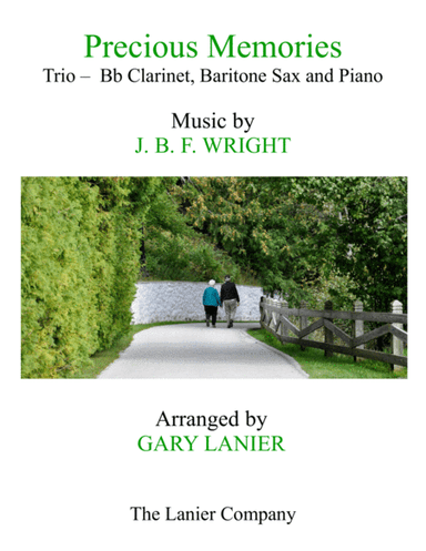 Precious Memories (Trio - Bb Clarinet, Baritone Sax & Piano with Score/Part) (arr. Gary Lanier)