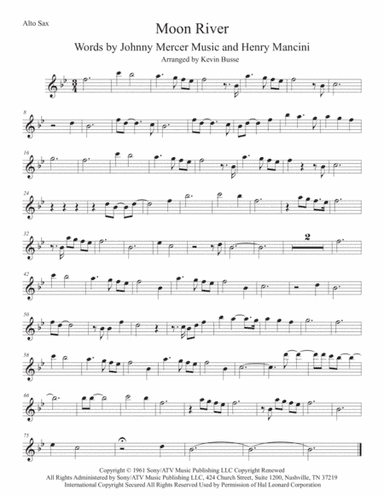 Moon River (arr. Kevin Busse)