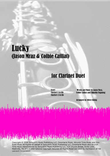 Lucky (arr. Oliver König)