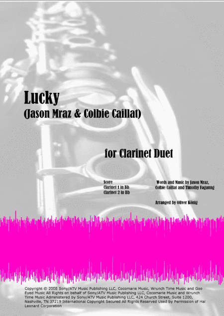 Lucky (arr. Oliver König)