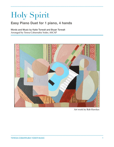 Holy Spirit (arr. Teresa Cobarrubia Yoder, ASCAP)