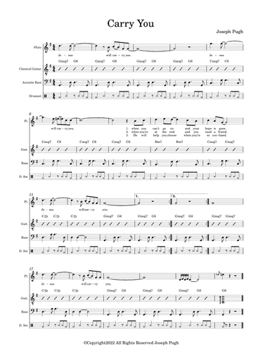 Carry You (Chorus)