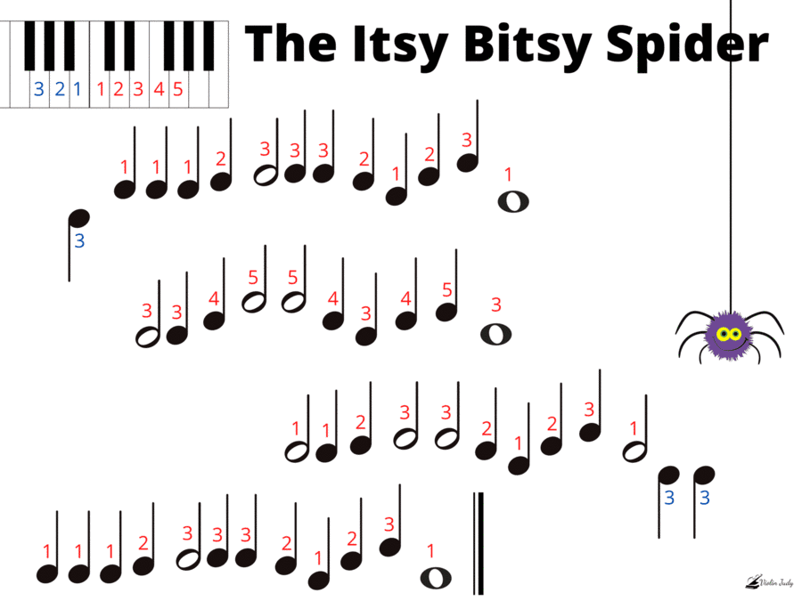 The Itsy Bitsy Spider (arr. Judy Naillon)