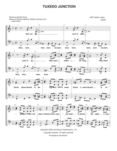Tuxedo Junction (arr. Walter Latzko)