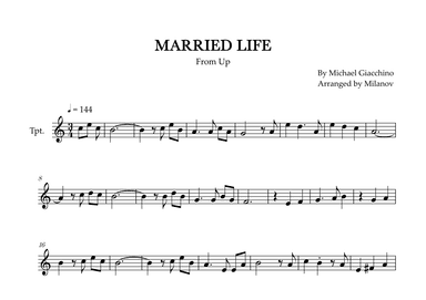 Married Life (arr. Milanov)