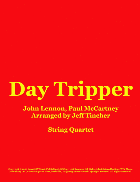 Day Tripper (arr. Jeff Tincher)