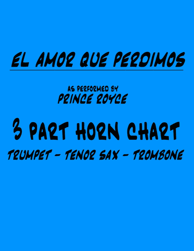 El Amor Que Perdimos (arr. John Bachman)