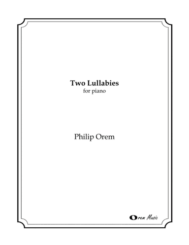 Two Lullabies