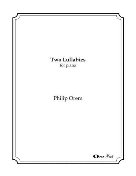 Two Lullabies