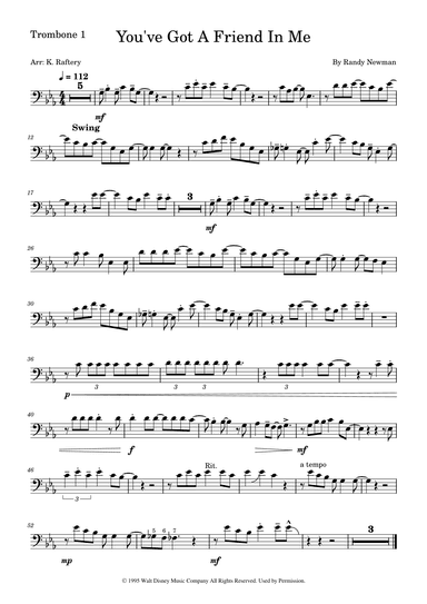 You've Got A Friend In Me (arr. Kyle Raftery)
