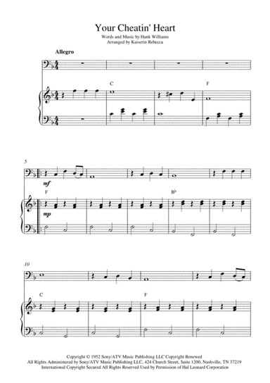 Your Cheatin' Heart (arr. Kaiserin Rebecca)
