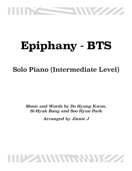 Epiphany (arr. Jinnie J)
