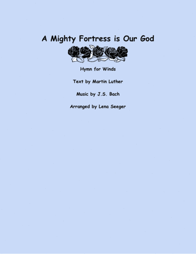 A Mighty Fortress is Our God (flute quartet) (arr. Lena Seeger)